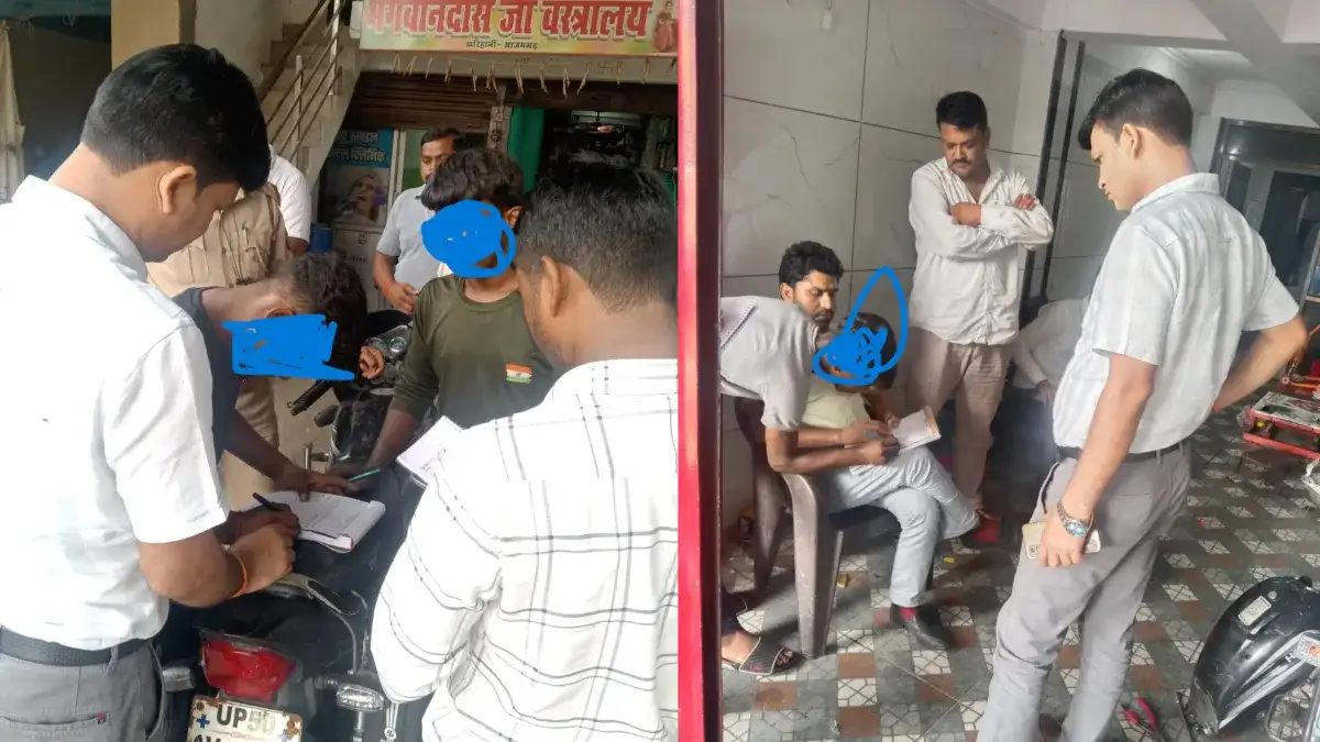 Photo: Intensive campaign against child labor in Azamgarh, 5 child laborers found, notice to establishment...