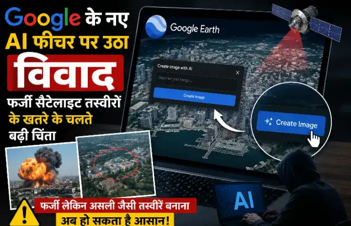 Breaking: Google Earth's AI feature in controversy: Google had to withdraw due to threat of fake satellite ima...