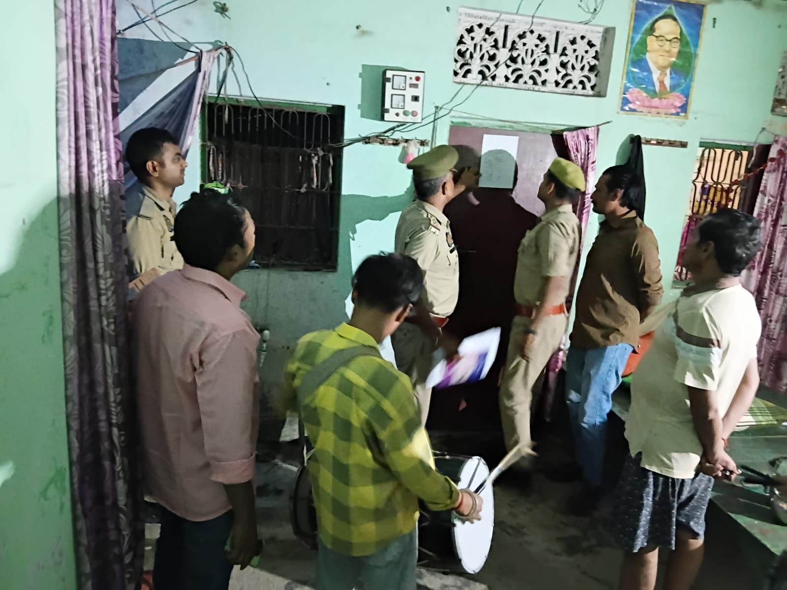 Breaking: Police pasted notice at the house of two absconding accused in rape case