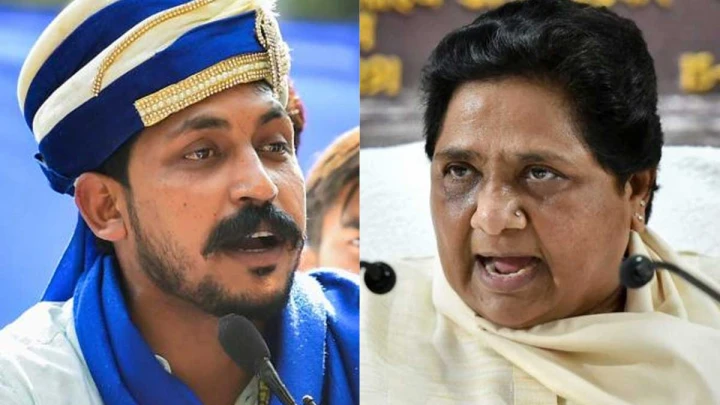 See: Mayawati's big attack on Chandrashekhar Azad, questions raised about Nagina victory; Dalit politics ...