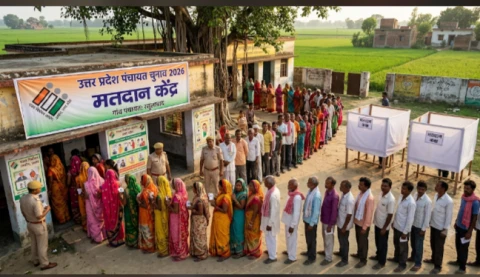 Image: Order to hold Panchayat elections in UP within three months, High Court gave instructions to the gov...